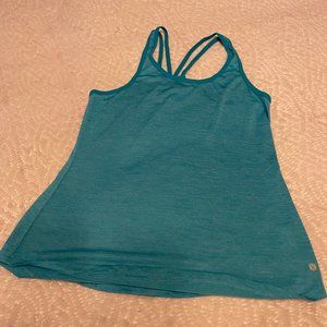 Runners Tank Top: Layers Size S Tank Top in Teal